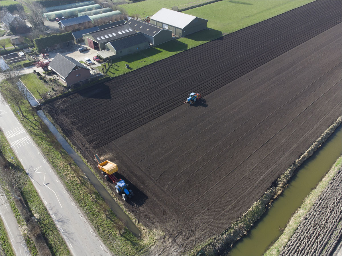 dronefotografie boerenbedrijf