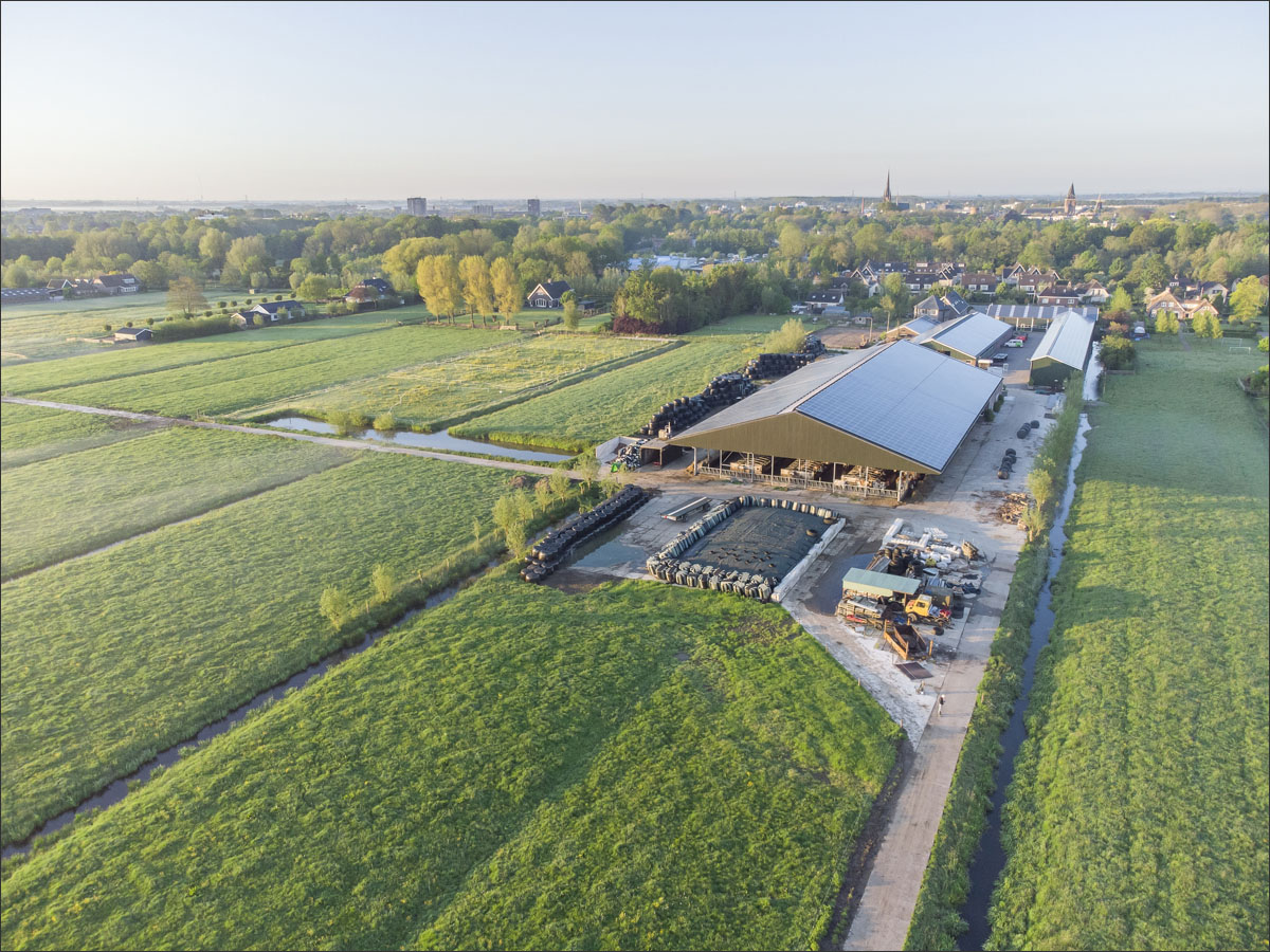 luchtfotografie boerenbedrijf