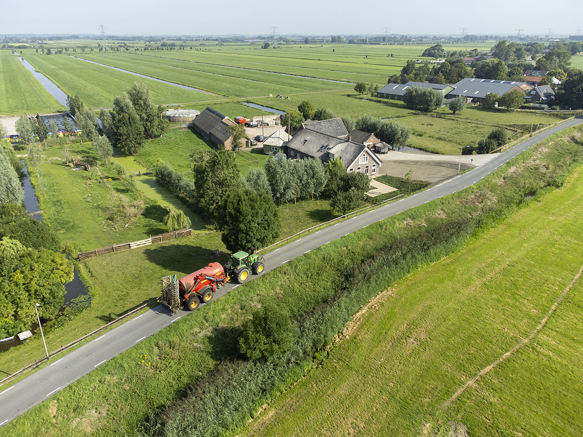 luchtfotografie boerenbedrijf